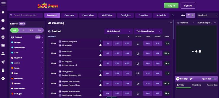 SlotsAmigo - non Gamstop betting sites