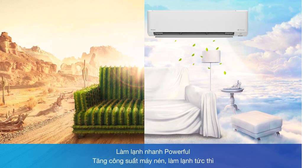 Máy lạnh Daikin Inverter 3 HP FTKY71WVMV - Công nghệ làm lạnh