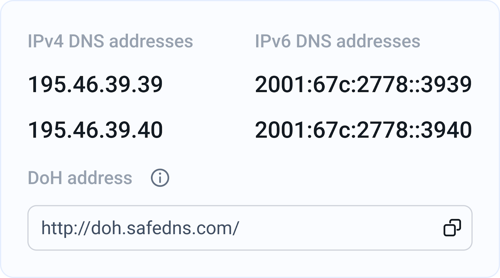 SafeDNS introduces advanced DoH and DoH policy features to ensure traffic security