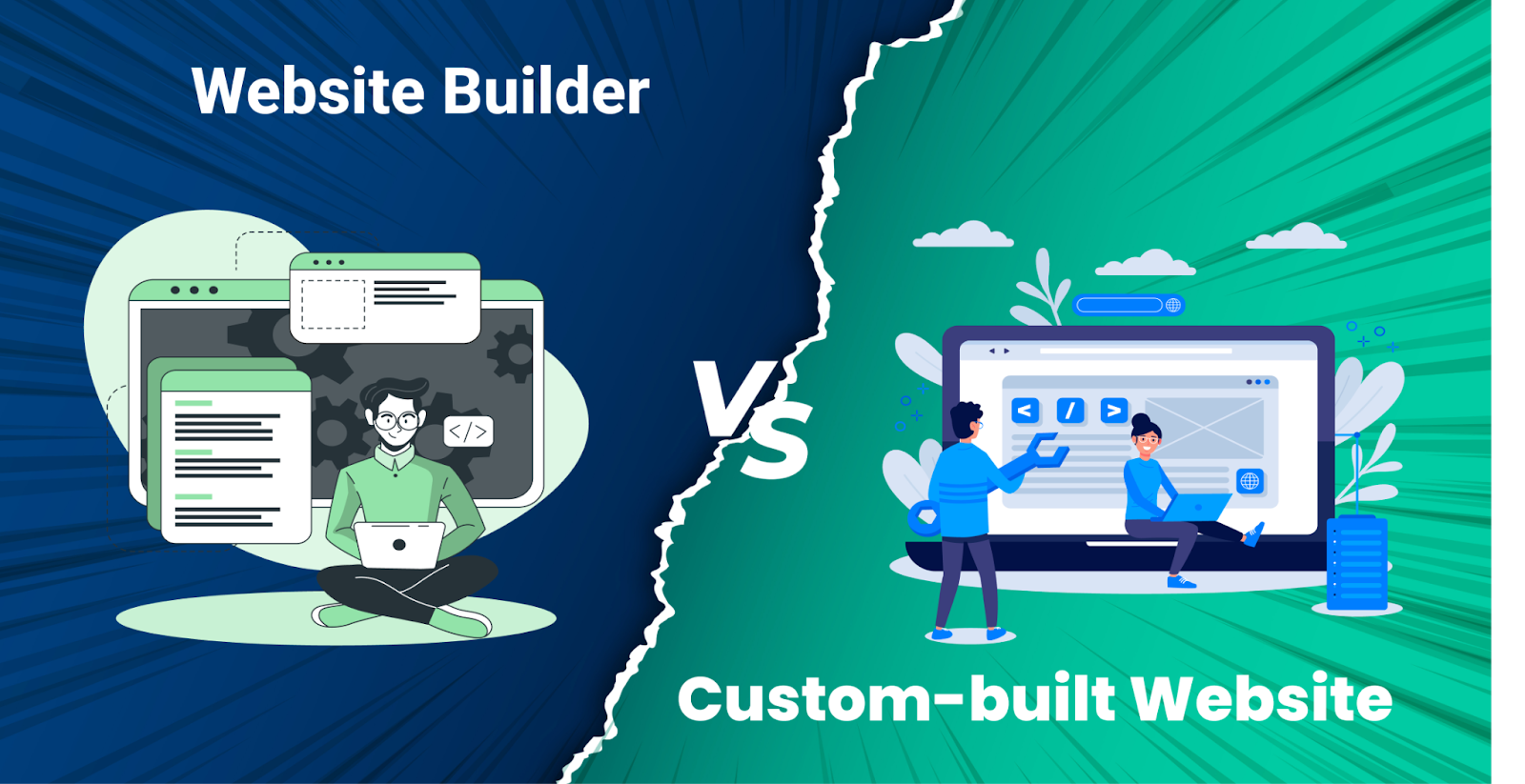 Websie Builder Vs Custom-built Website