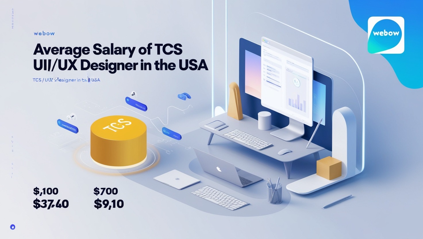 tcs ui/ux designer salary in usa