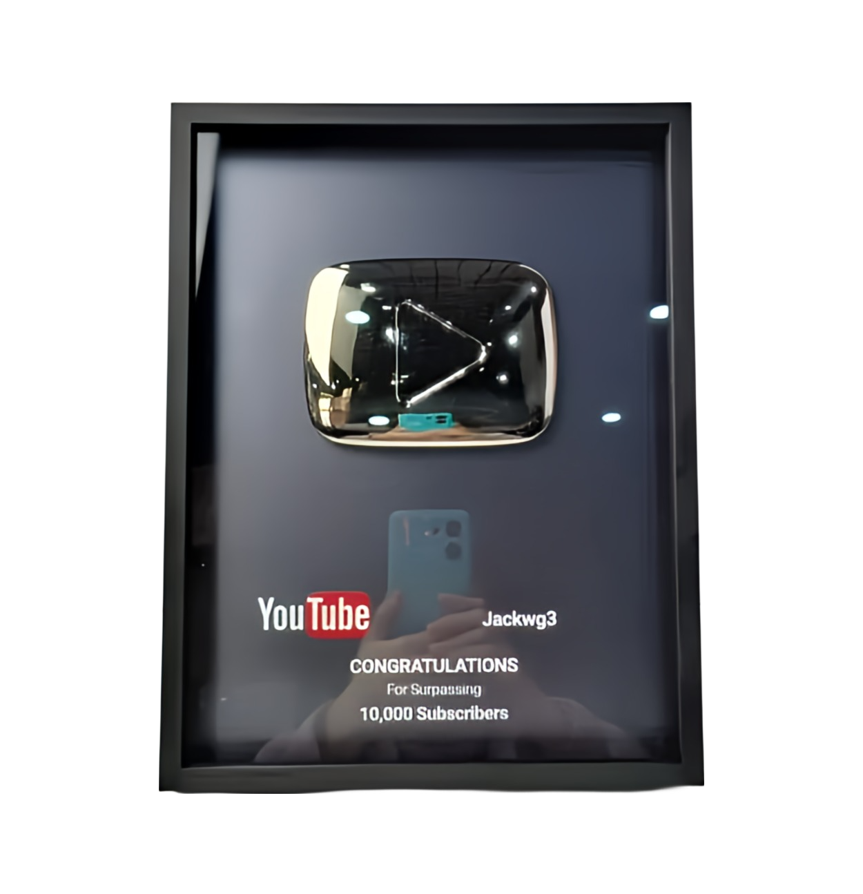 Custom YOUTUBE OLD Silver Play Button Awards Classic Reward Custom YOUTUBE OLD Silver Play Button Awards Classic Reward