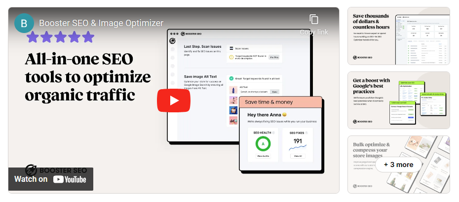 Booster SEO & Image Optimizer