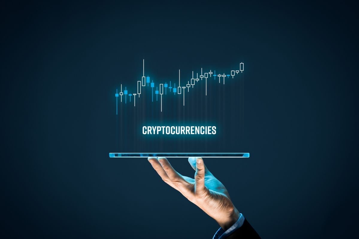 cryptocurrencies image representation