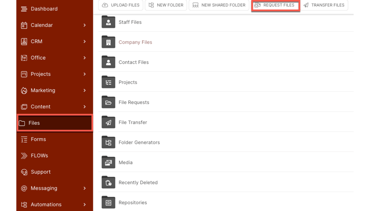 SuiteDash File Management