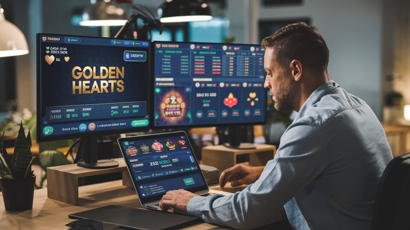 golden hearts casino login