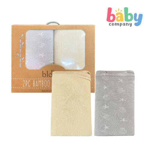 Bloom Baby Bamboo Jersey Wrap 2pc Set