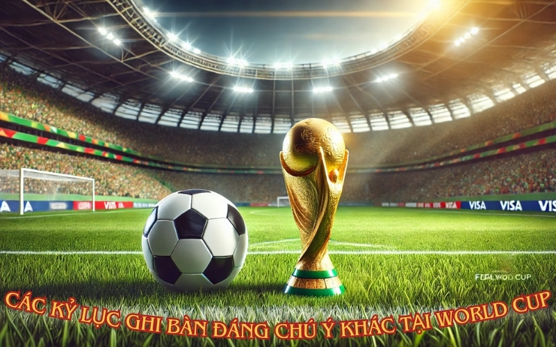 Các kỷ lục ghi bàn đáng chú ý khác tại World Cup
