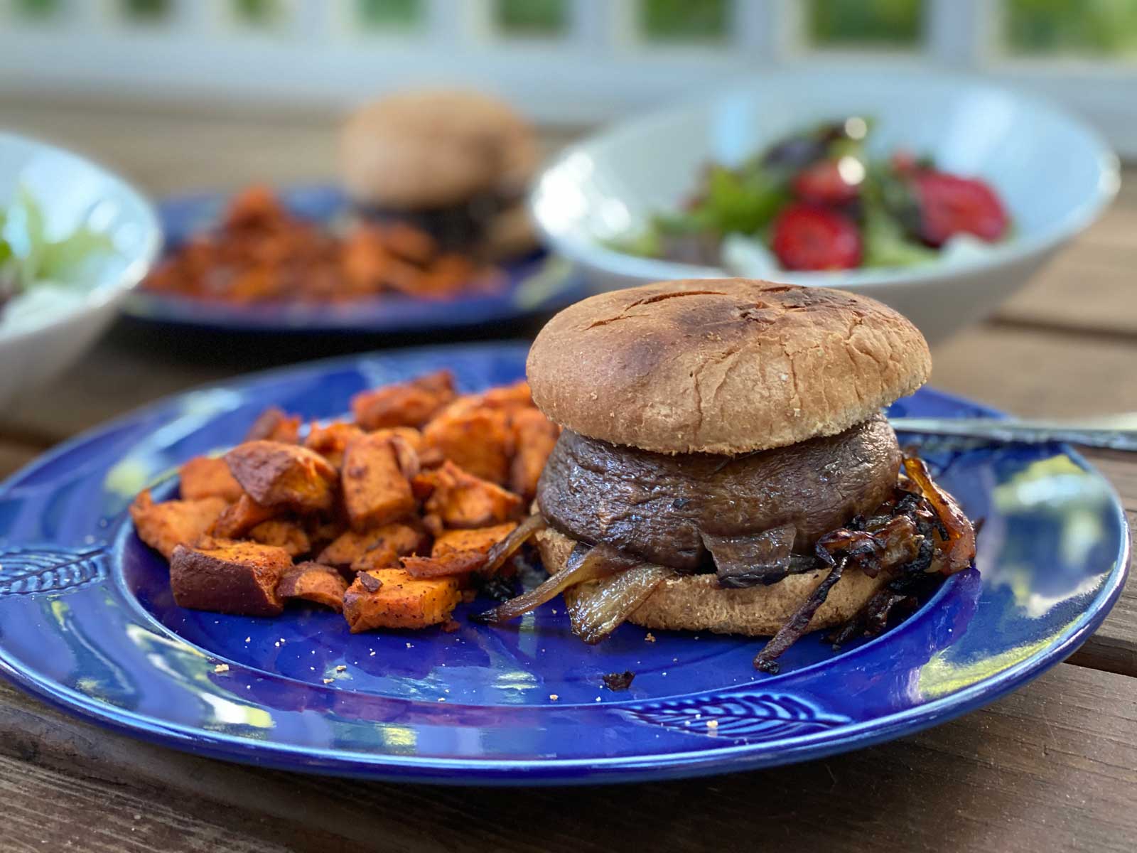 Mushroom sandwich 