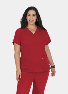 Blouse médicale femme Koi Next Gen Agitation et passion - Rubis