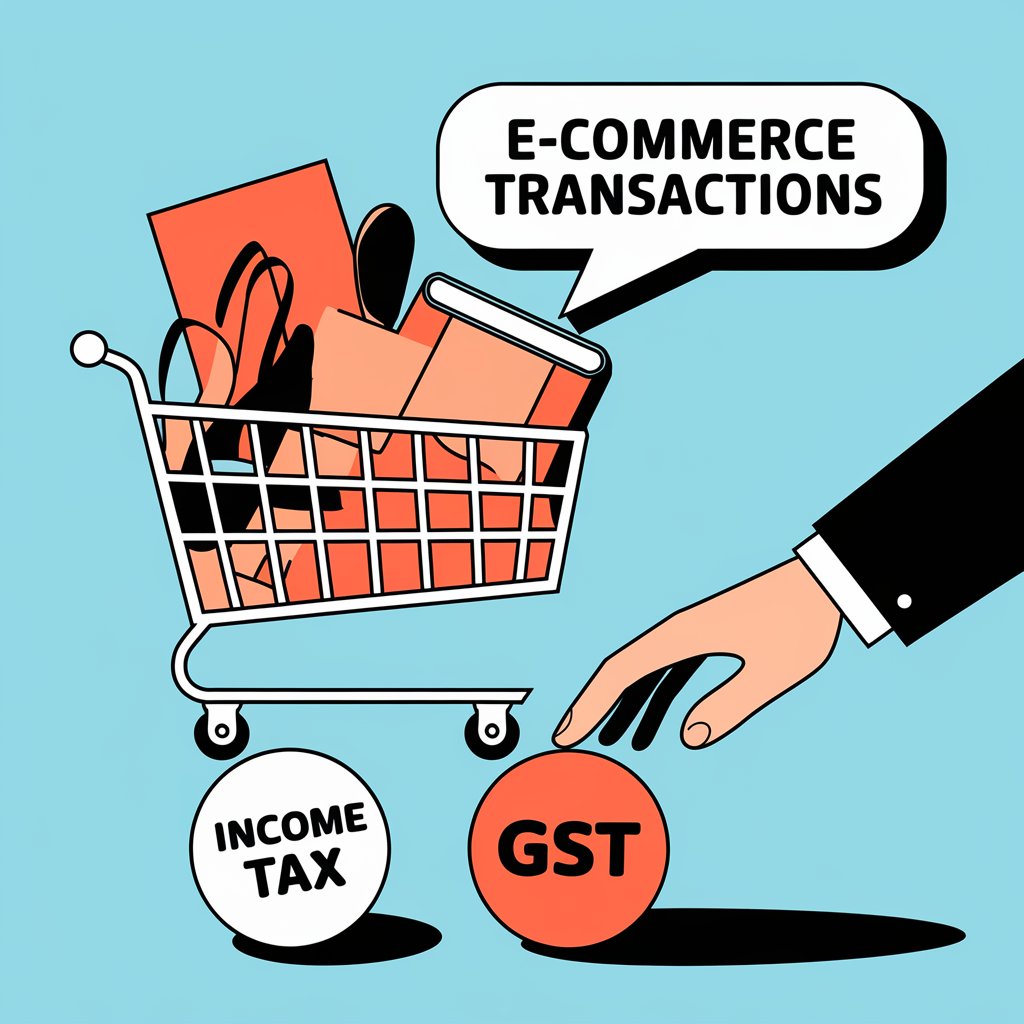 Understanding Taxation on E-Commerce Transactions under Income Tax and GST (with Practical Examples)