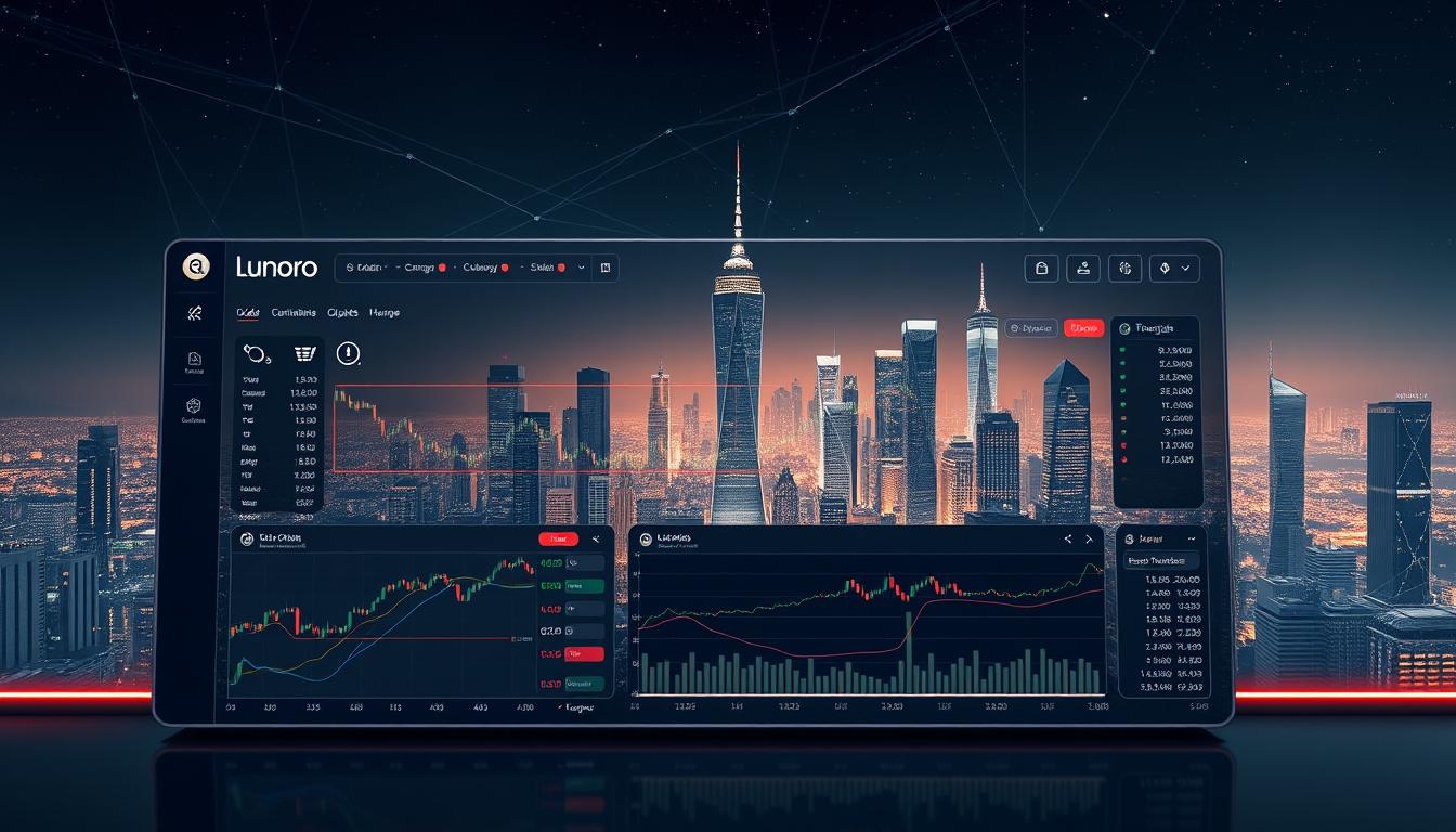 Lunoro Chain Trading Platform Interface