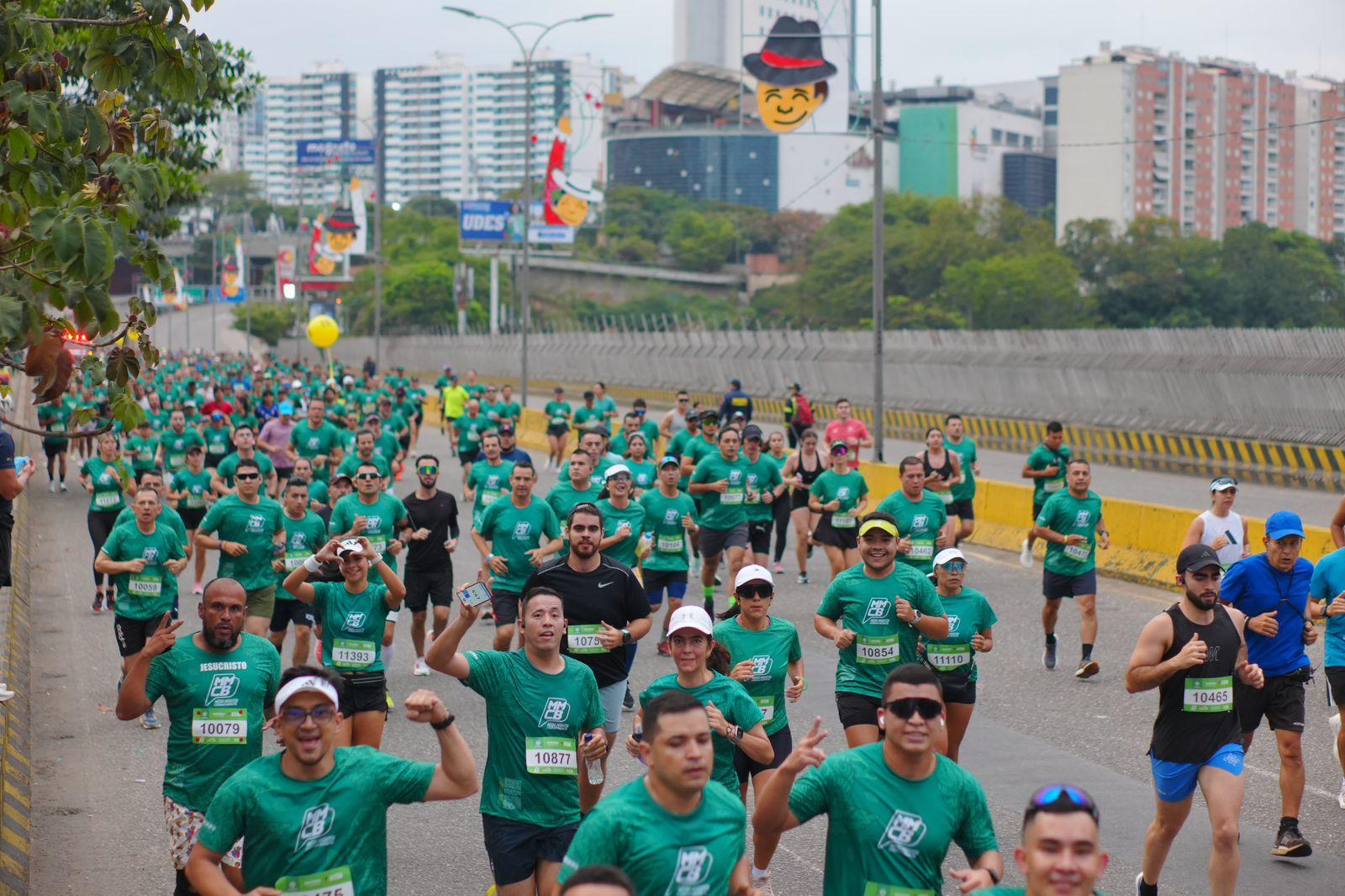 ¡Bucaramanga corrió! Más de 2.700 atletas en la primera media maratón Ciudad Bonita