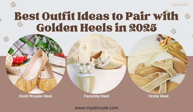 Golden Heels Outfit Ideas