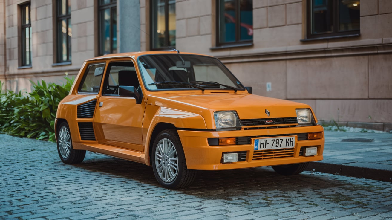 AI chat Renault 5 Turbo colors