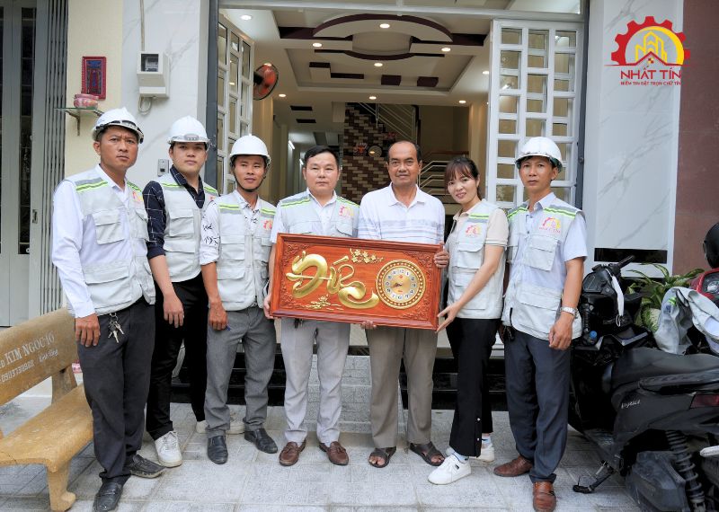 Thi công trọn gói nhà phố cho gia đình chú Hồng quận Tân Bình Nhất Tín