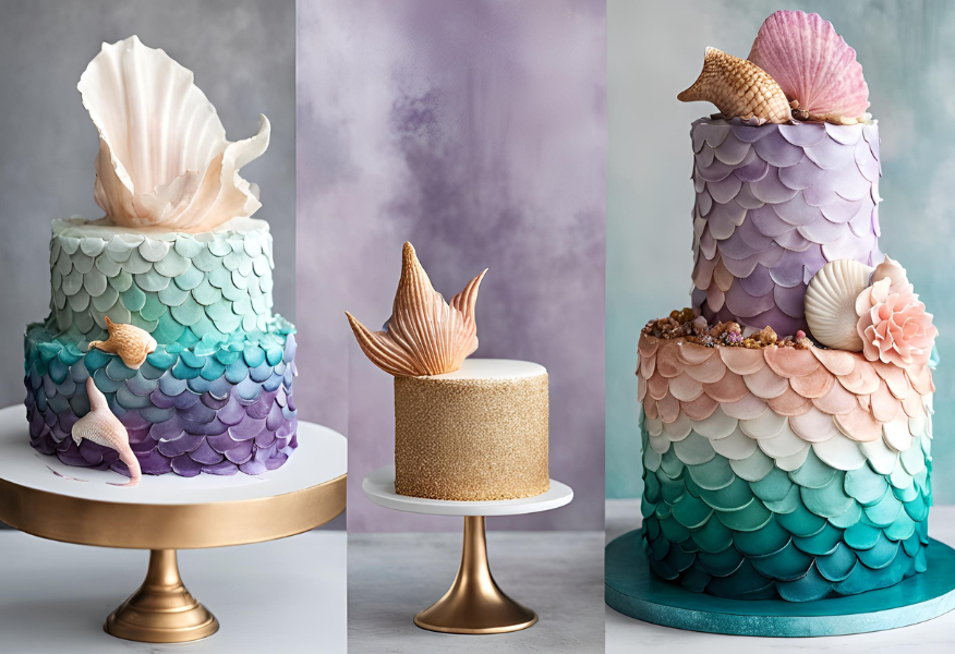 Magical Mermaid Cake Collection