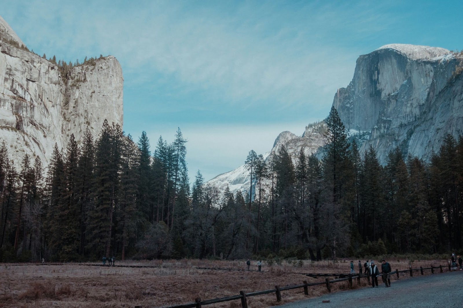 Half Dome in December by Fabio Sasso