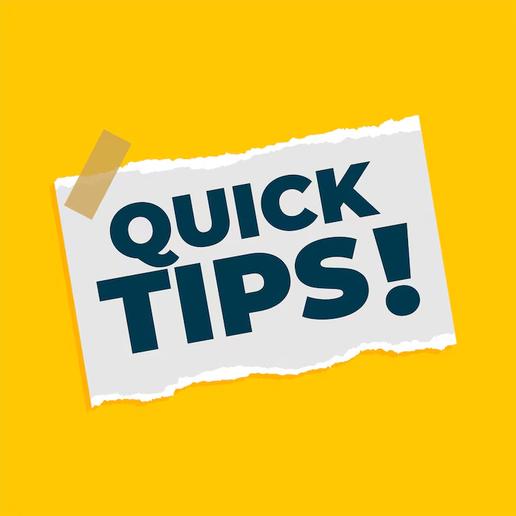 Quick Tips Graphical Illustration