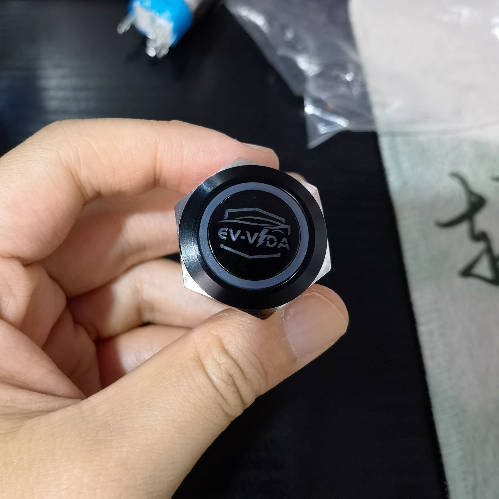 22mm customize Black Push Button Switch | Metal Waterproof | Momentary Latching | Pc Computer LED Switch Car Horn