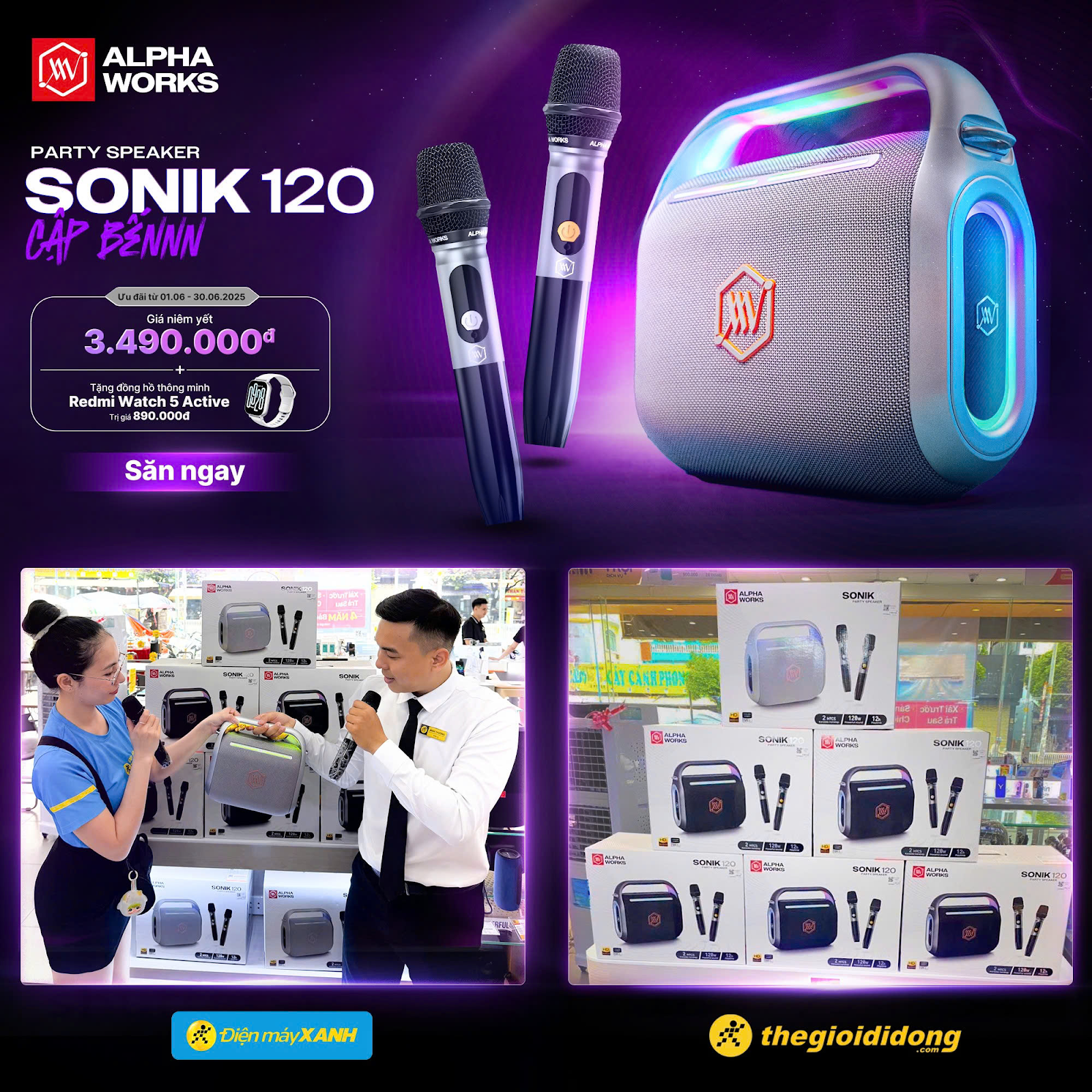 Loa Party SONIK 120