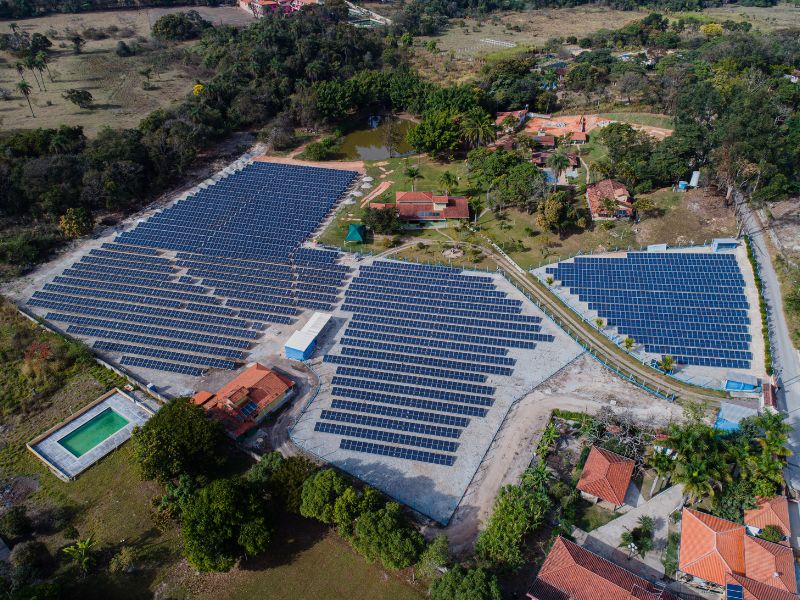 fazenda solar energia limpa