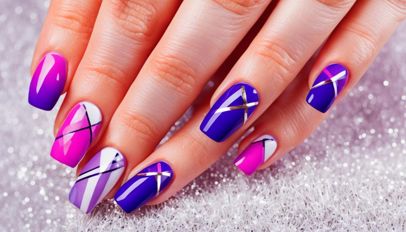 acrylic trendy simple nail designs