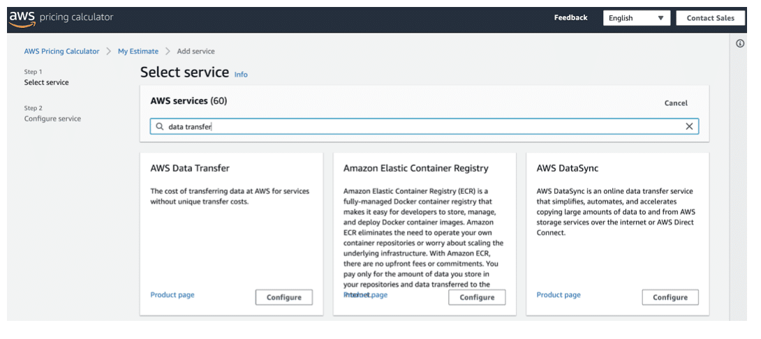 AWS Calculator