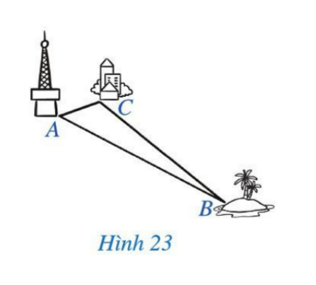 BÀI 2: QUAN HỆ GIỮA GÓC VÀ CẠNH ĐỐI DIỆN. BẤT ĐẲNG THỨC TAM GIÁCKhởi độngCâu hỏi: Hình 15 minh họa vị trí của ba khu du lịch Yên Tử, Tuần Châu và Vân Đồn (ở tỉnh Quảng Ninh). Trong hai vị trí Yên Tử và Tuần Châu, vị trí nào gần Vân Đồn hơn?Đáp án chuẩn:Tuần Châu gần Vân Đồn hơn.I. Quan hệ giữa góc và cạnh đối diện trong một tam giác 1. Góc đối diện với cạnh lớn hơn Bài 1: Hoạt động 1: Quan sát tam giác ABC ở Hình 17a. So sánh hai AB và ACb. So sánh góc B (đối diện với cạnh AB)Đáp án chuẩn:a. AB < ACb. B > CBài 2: Cho tam giác MNP có MN = 4cm, NP = 5cm, MP = 6cm. Tìm góc nhỏ nhất, góc lớn nhấtĐáp án chuẩn:Góc N là góc lớn nhấtGóc P là góc nhỏ nhất2. Cạnh đối diện với góc lớn hơnBài 3: Quan sát tam giác ABC ở Hình 19a. So sánh hai góc B và Cb. So sánh cạnh AB (đối điện với góc C) và cạnh AC (đối diện với góc B)Đáp án chuẩn:a. B > Cb. AB < AC Bài 4: a. Cho tam giác DEG có góc E là góc tù. So sánh DE và DGb. Cho tam tác MNP có M = 560, N = 650. Tìm cạnh nhỏ nhất, cạnh lớn nhất của tam giác MNPĐáp án chuẩn:a. DE < DG b. NP là cạnh nhỏ nhấtMP là cạnh lớn nhấtII. Bất đẳng thức tam giác Bài 1: Bạn An có hai cong đường đi từ nhà đến trường. Đường thứ nhất là đường đi thẳng từ nhà đến đường, đường thứ hai là đi từ nhà đến hiệu sách rồi từ hiệu sách đến trường. Theo em bạn An đi từ nhà đên trường theo đường nào sẽ gần hơn?Đáp án chuẩn:Đi thẳngBài 2: Bạn Thảo cho rằng tam giác ABC trong hình 21 có AB=3cm, BC=2cm, AC=4cma. Hãy sử dụng thước thẳng (có chia đơn vị) để kiểm tra lại các số đo độ dài ba cạnh của tam giác ABC mà bạn Thảo đã nóib. So sánh AB + BC và ACĐáp án chuẩn:a. HS tự kiểm trab. >Bài 3: Cho tam giác ABC có AB=2cm, BC=4cm. So sánh 2 cạnh AC và ABĐáp án chuẩn:AC > ABIII. Bài tập