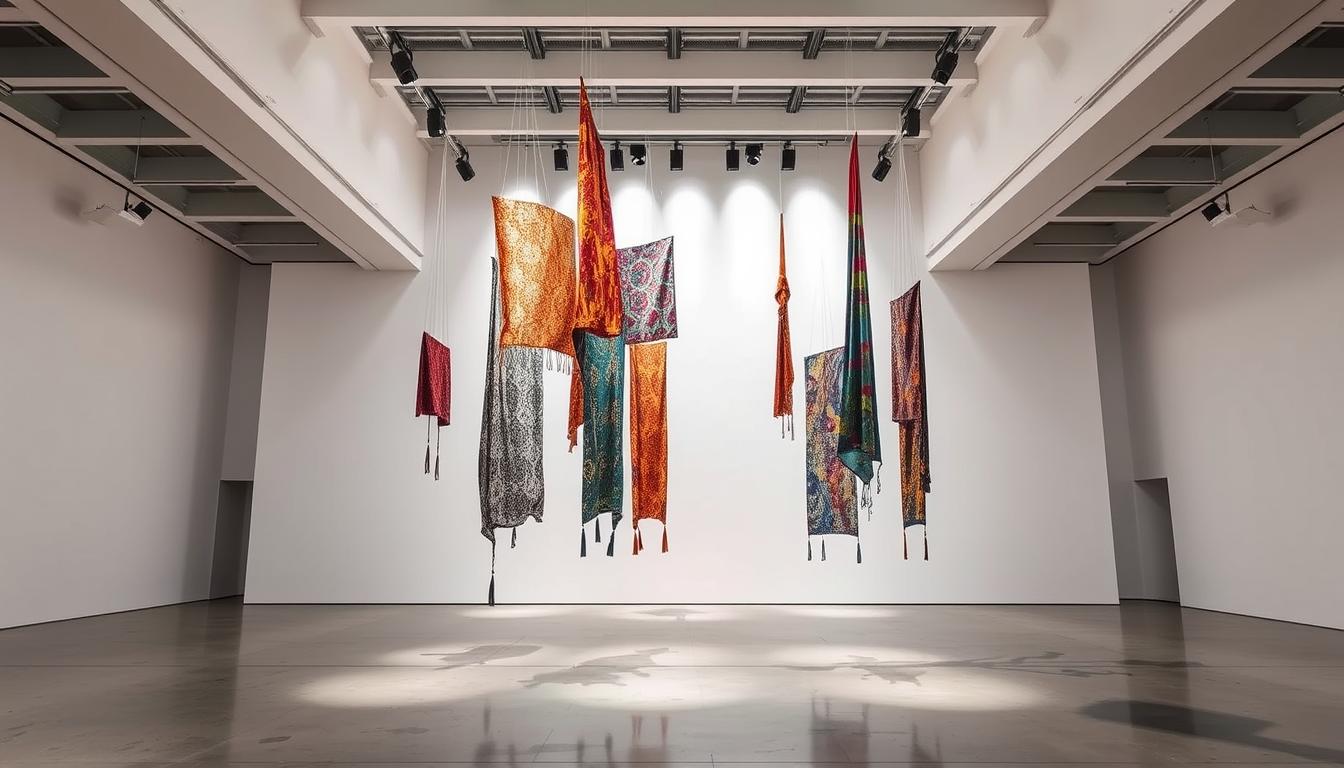 innovative batik display techniques