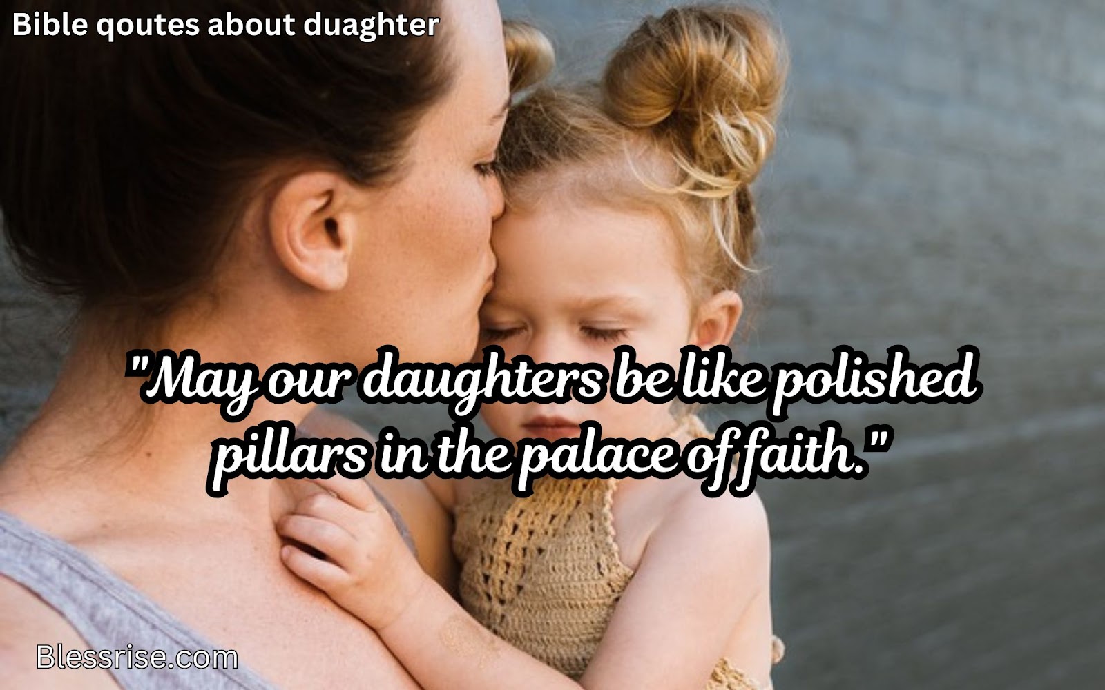 Biblical teachings on daughters
