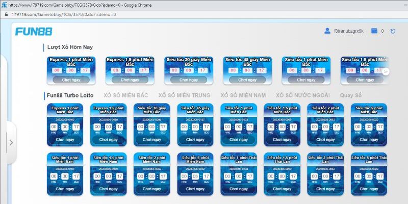 Xổ số FUN88 sân chơi nổi bật hiện nay