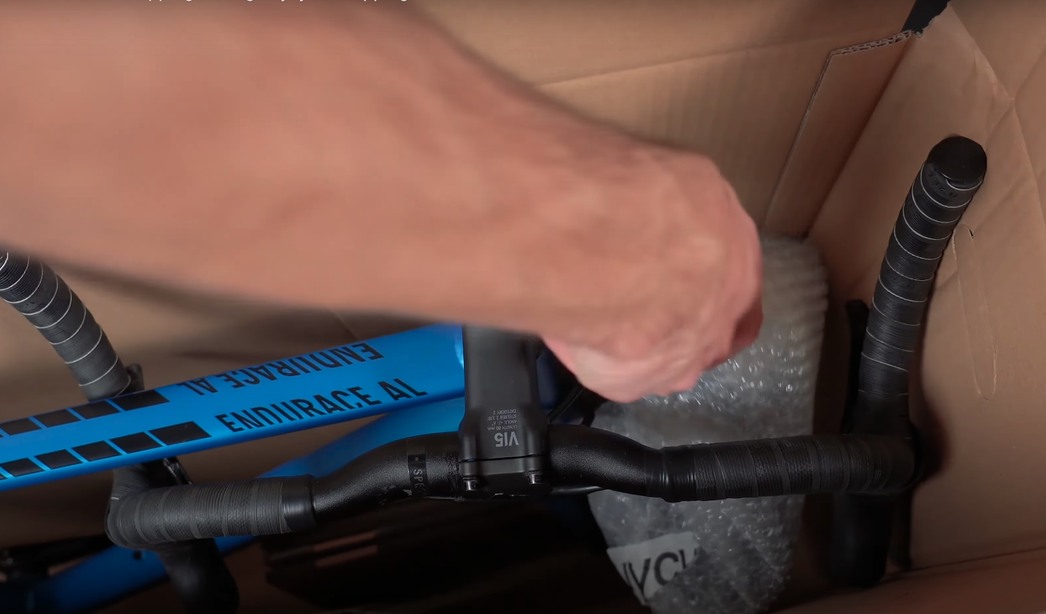 How to pack your bike: Small box