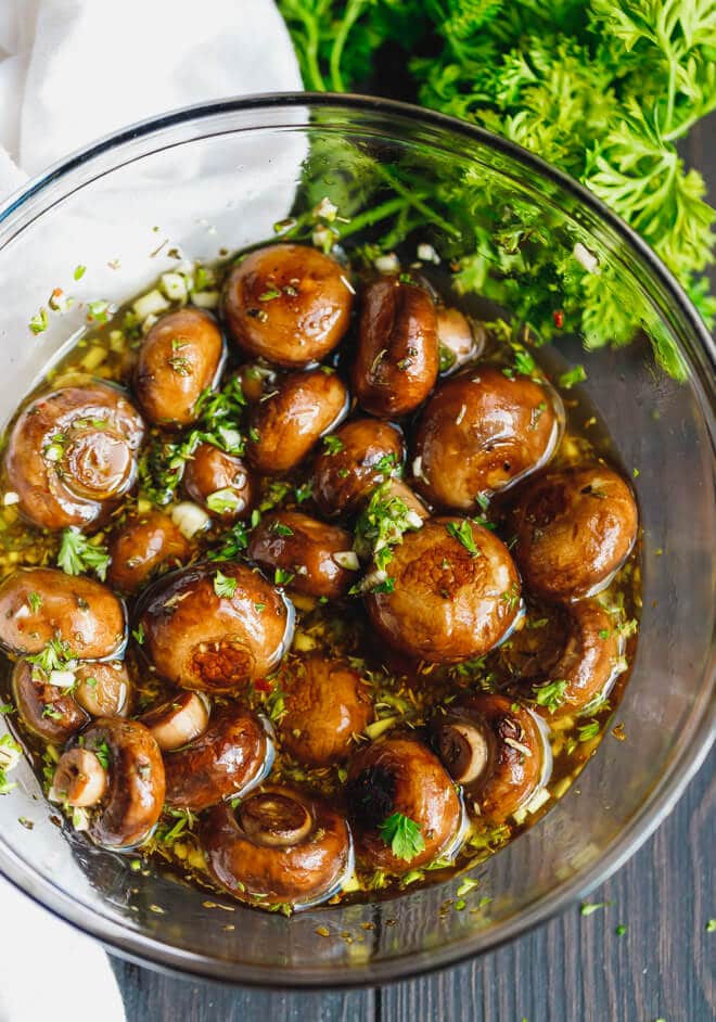 easy marinated mushrooms 1 2