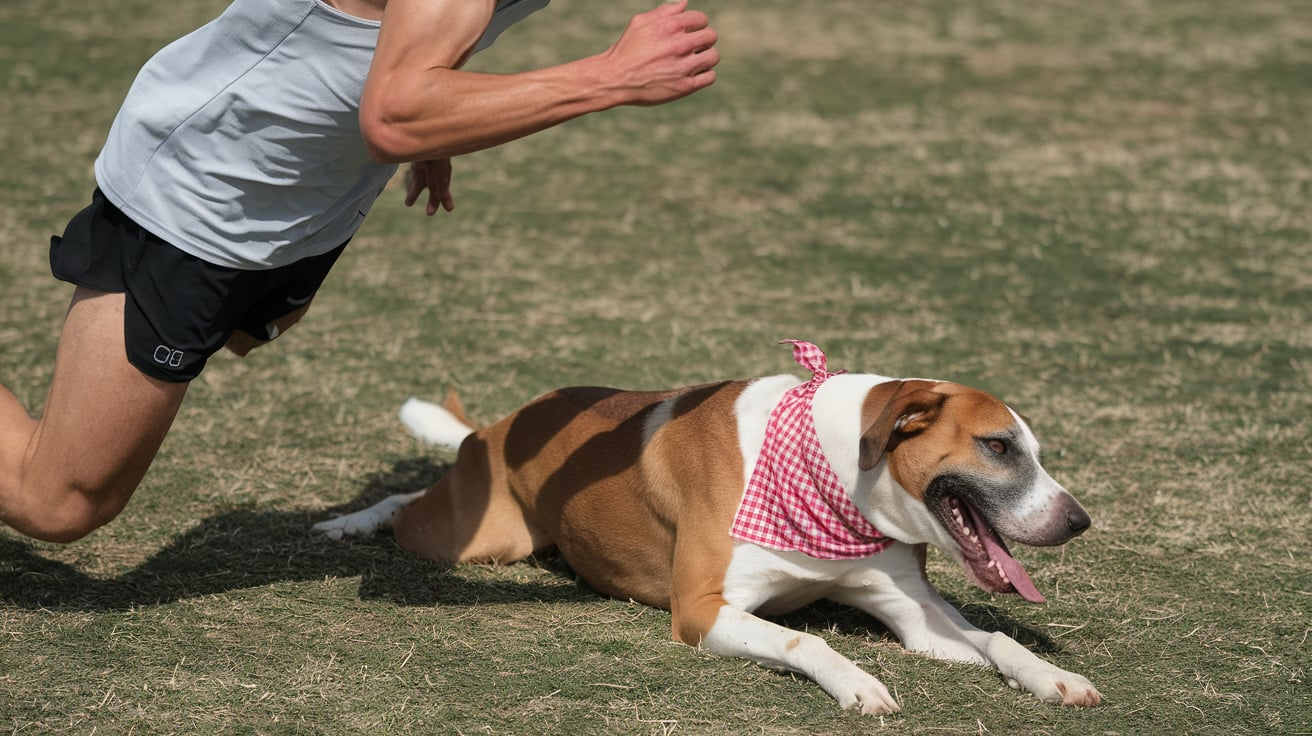 athlete with a lot of energy leaves a bitch exhausted