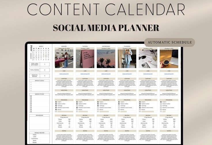 Secret to Instagram Success - using a social media planner