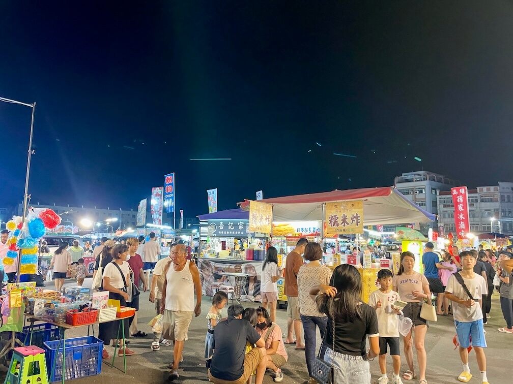 台中海線夜市-清水五權夜市必吃美食-糯米炸