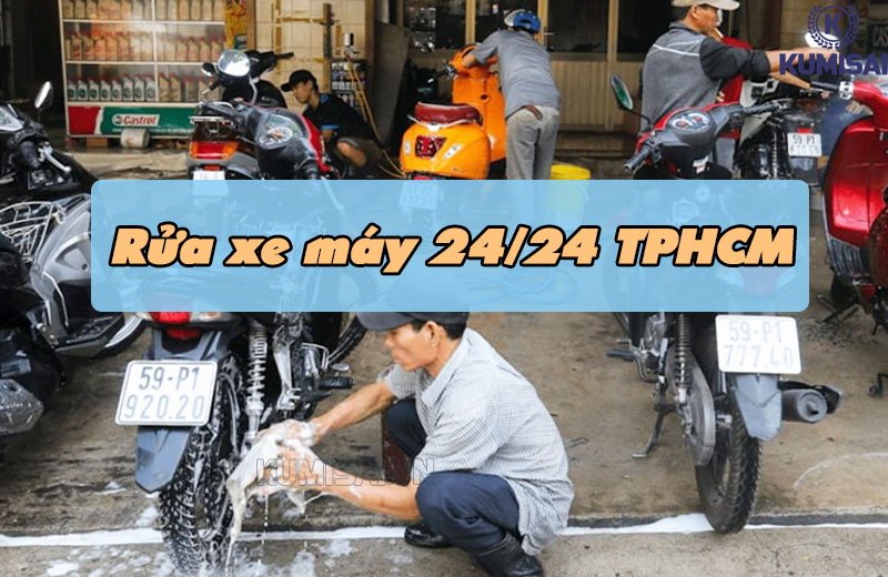 Tìm hiểu về nhu cầu rửa xe máy 24/24 TPHCM