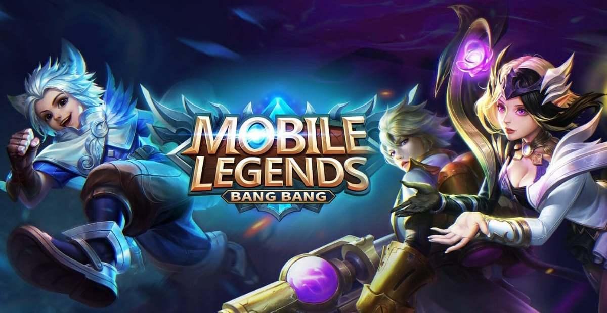 The Official Picture of Mobile Legends: Bang Bang with its characters