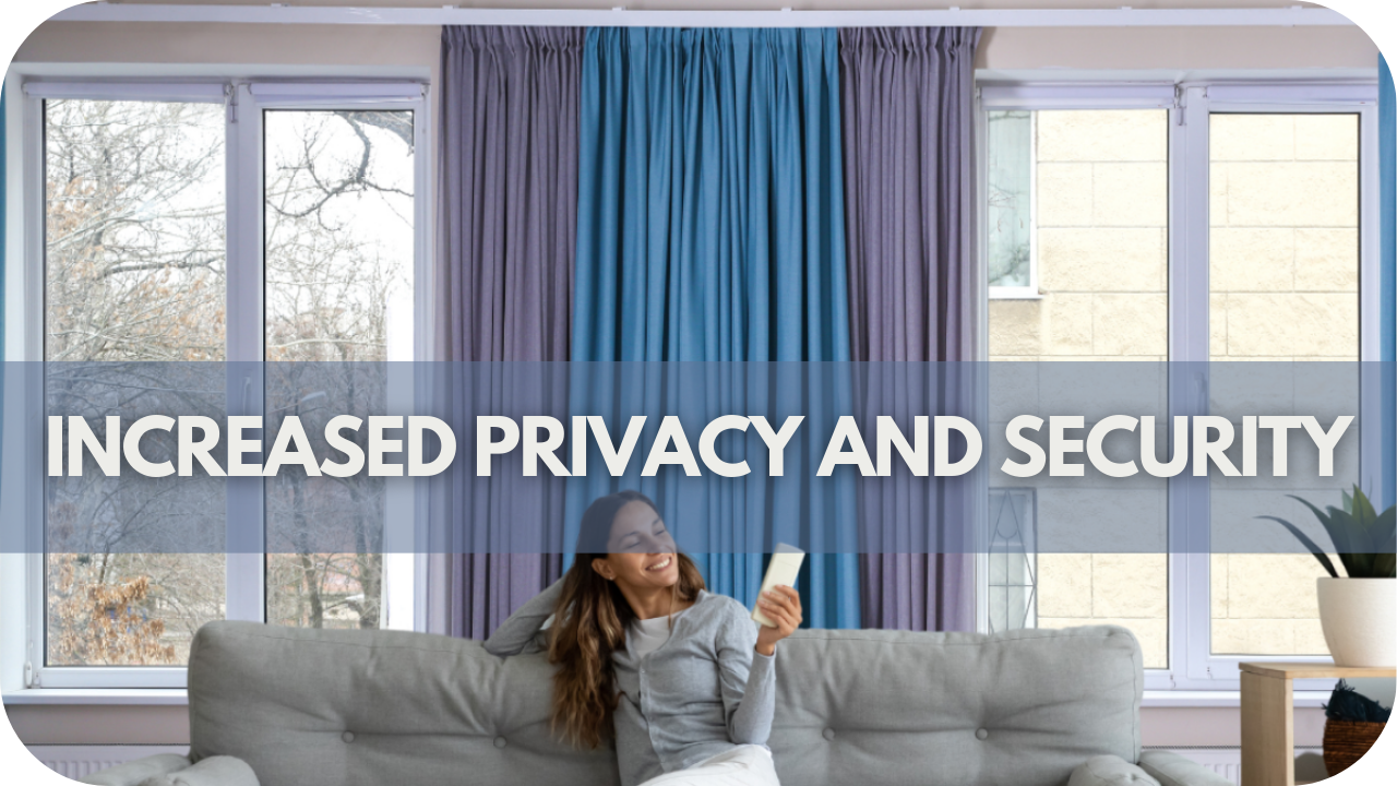 Benefits of Motorised Curtains: Increased Privacy and Security