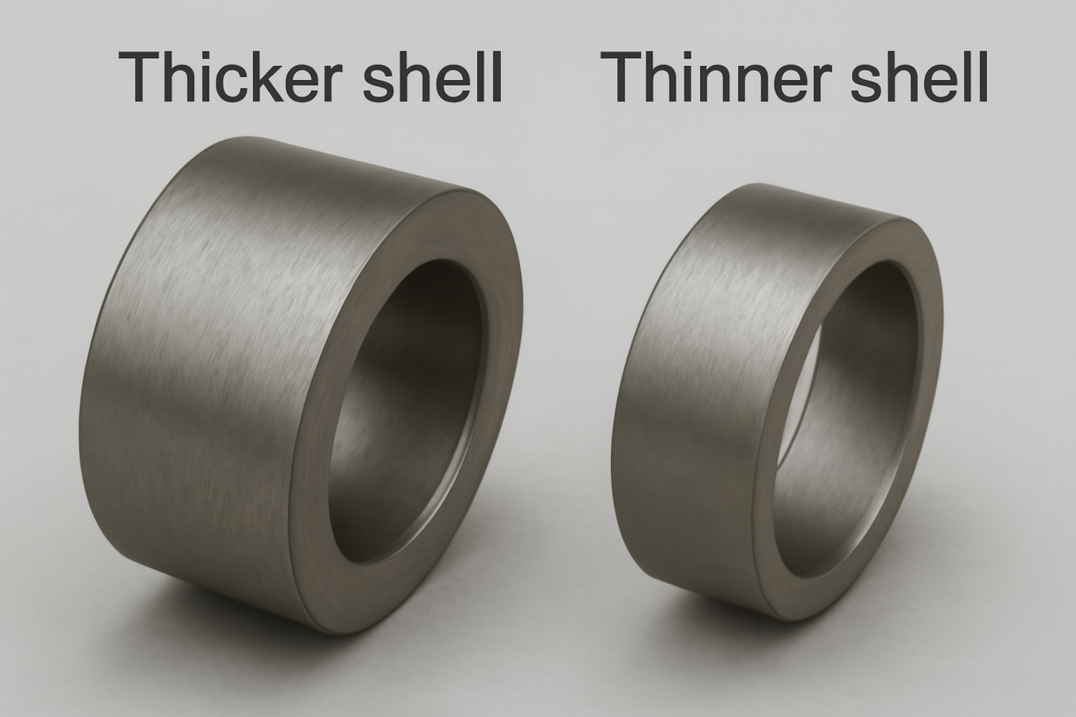 Thick Shell Lotus Rollers Comparison With Thin Shell Lotus Rollers 