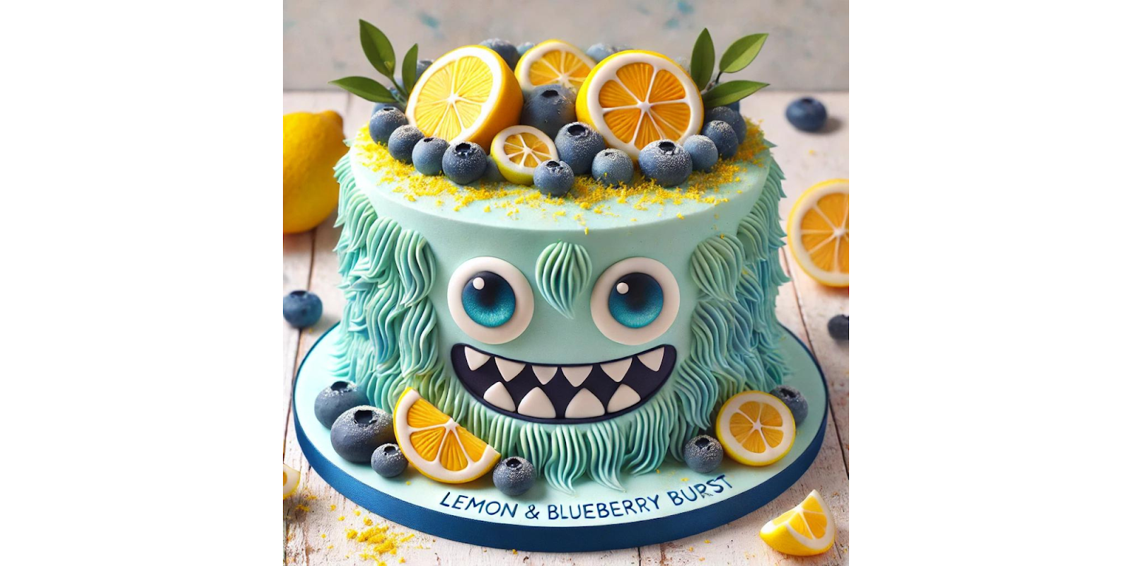 Lemon and Blueberry Burst