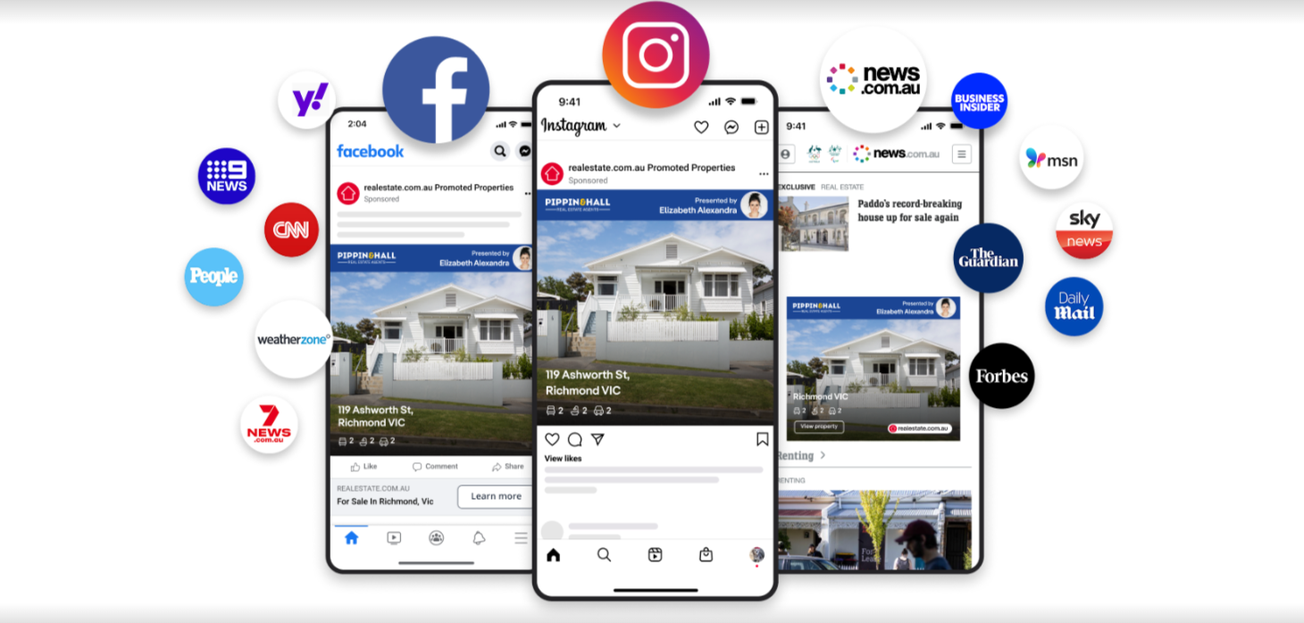 A group of cell phones with social media icons

AI-generated content may be incorrect.