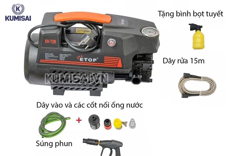 Kumisai - địa chỉ uy tín chuyên cung cấp máy phun rửa xe nhập khẩu