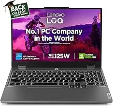 Lenovo LOQ 2024 12th Gen Intel Core i5-12450HX 15.6" (39.6cm) 144Hz 300Nits FHD IPS Gaming Laptop (16GB/512GB SSD/NVIDIA R...