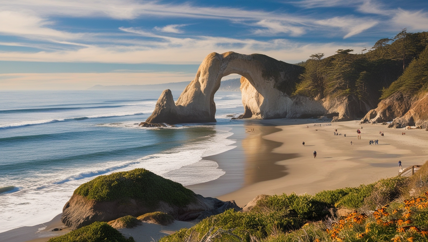 Natural Bridges State Beach