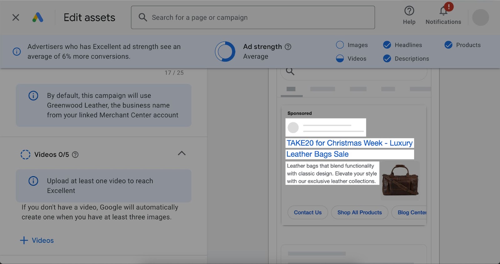 Text Assets in Google Performance Max Campaigns