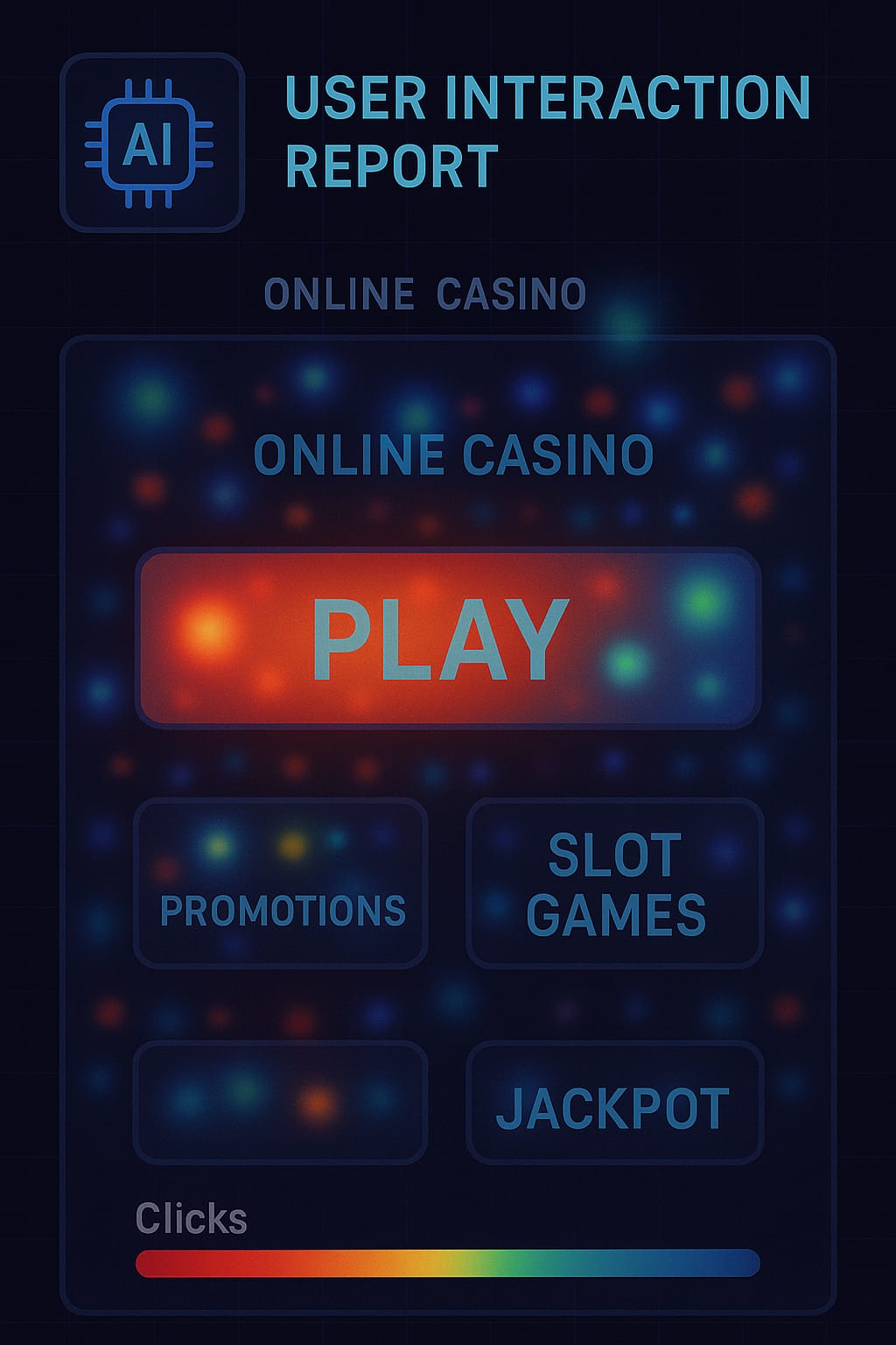 Heatmap Style User Interaction in Online Casino