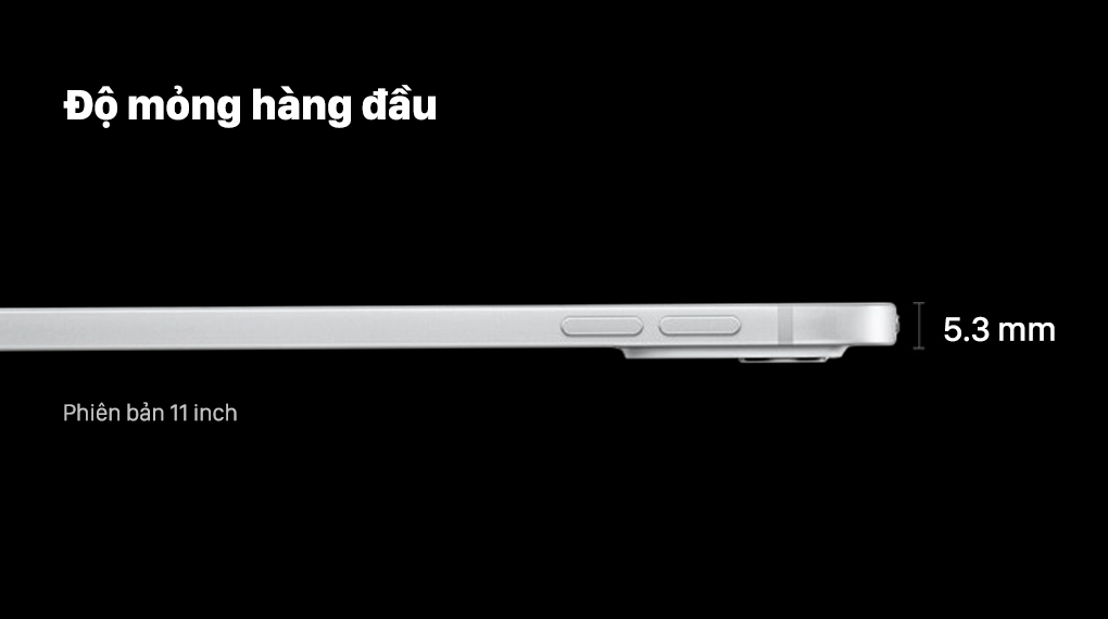 iPad Pro M4 11 inch WiFi 1TB - Thiết kế 