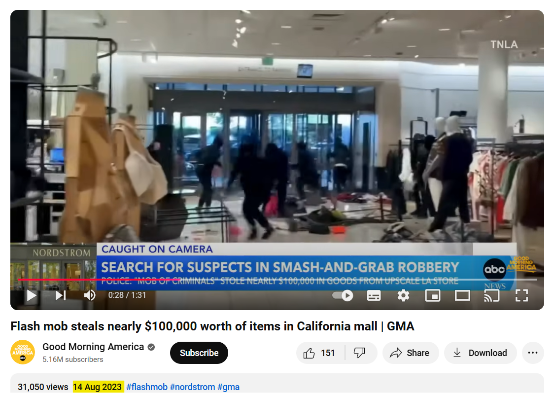 Outdated Looting Video Falsely Linked to Recent California Earthquake